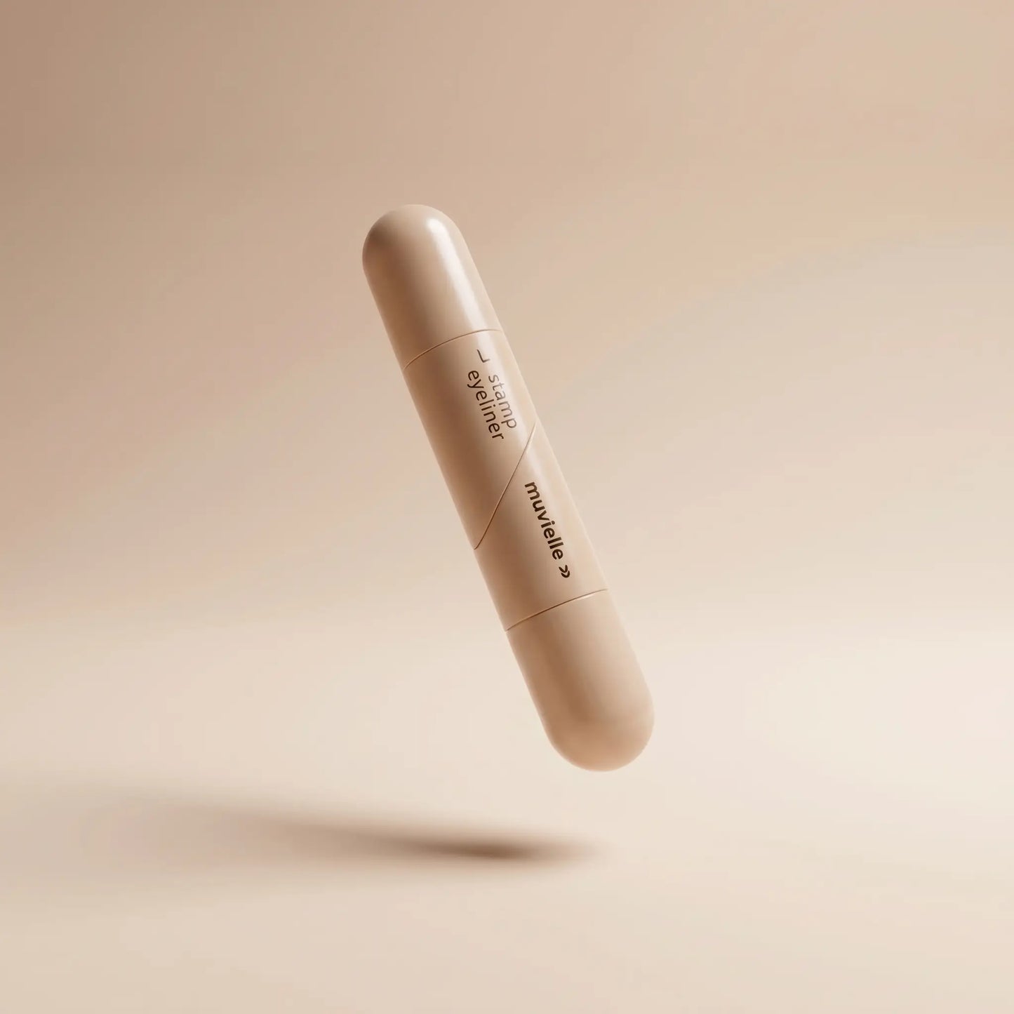 V-Flash Stamp Eyeliner — beige dual-tip winged eyeliner stamp by Muvielle